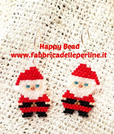 Orecchini Babbo Natale