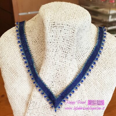 KIT Collana Royal Colore Blu Majestic / Erinite