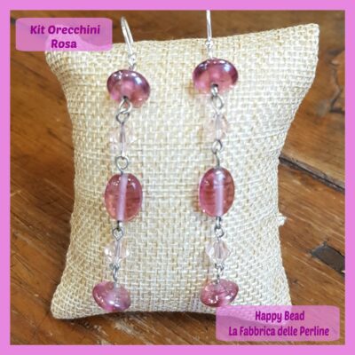 Kit Basic Earrings Pink