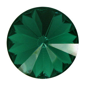 Rivoli Swarovski (1122) 12mm Emerald