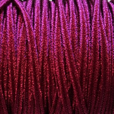 Cordoncino Soutache Metalizzato Fucsia