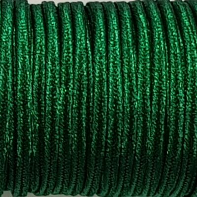 Cordoncino Soutache Metalizzato Verde