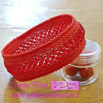 Bracciale Bangle Rosso