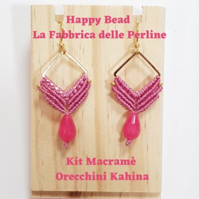 Orecchini Kahina Fucsia