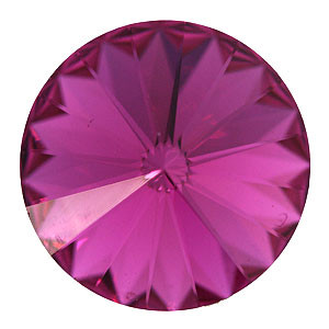 Rivoli Swarovski (1122) 12mm Fuchsia