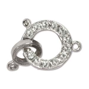 Chiusura a Cerchio 15mm Argento