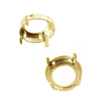Catone per Rivoli Swarovski (1122) 12mm Dorato