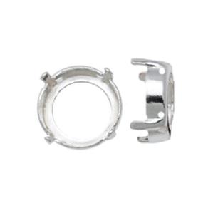 Catone per Rivoli Swarovski (1122) 12mm Argentato