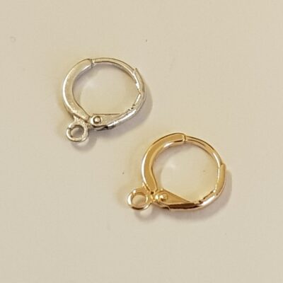 Creole 11mm con anellino Oro
