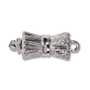 Chiusura Cilindro 19x8mm Argento