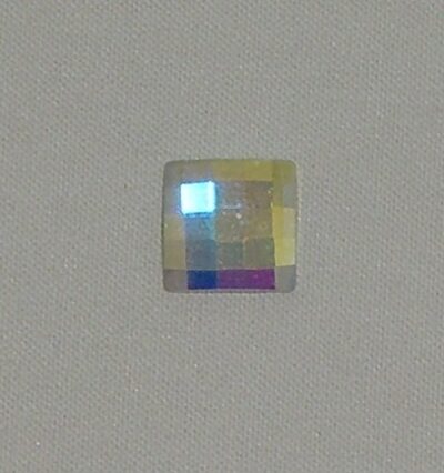Chessboard FB Swarovski (2493) 8mm Crystal AB