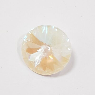 Rivoli Swarovski (1122) 12mm Light Grey DeLite