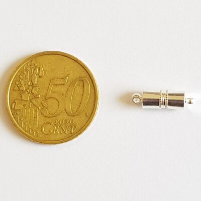 Chiusura Magnetica Cilindro 16x5mm Argento