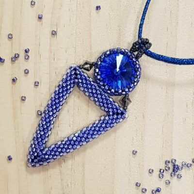 Kit Miyuki Ciondolo Gaetana Blu / Grigio