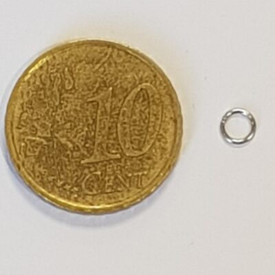 Anello 4mm in acciaio