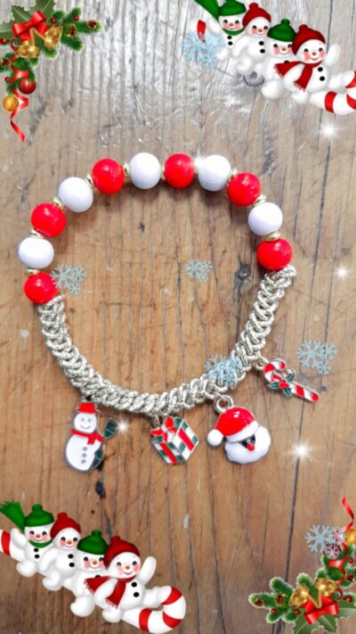 KIT Natale Tutorial Bracciale in Fondo al Mar versione Natale