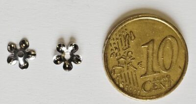 Coppetta Fiore 7mm in acciaio
