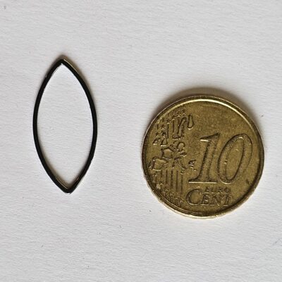 Maglia Ovale 22x10mm in acciaio