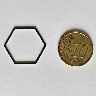 Maglia Esagonale 20x23mm in acciaio