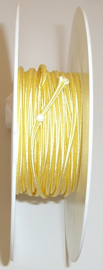 Cordoncino Soutache Giallo Chiaro