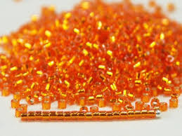 Delica 11/0 (DB45) Arancio Silverline