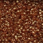 Delica 11/0 (DB102) Topazio Gold Luster Rose