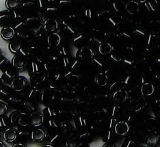 Delica 11/0 (DB10) Nero Opaque