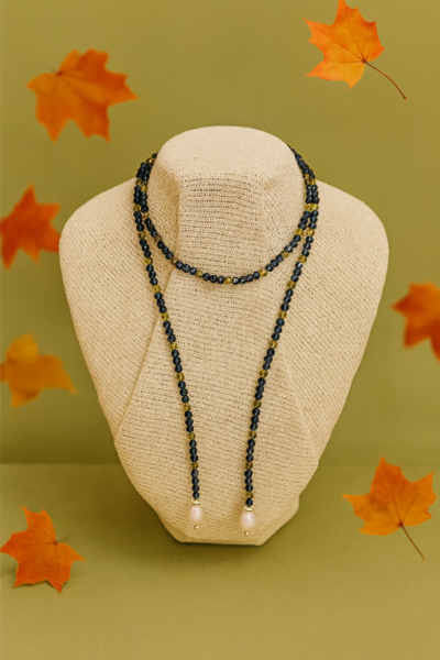 Corso Online e Kit Collana Lariat versione Olivine / Montana