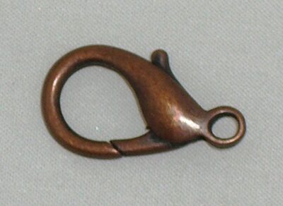 Moschettone Goccia 22mm Bronzo