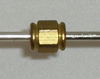 Cilindro Ottone Lavorato 7,5mm