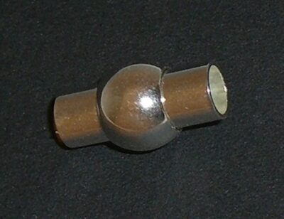 Chiusura Magnetica Cilindro Medio 5mm Argento