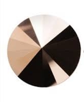 Rivoli Swarovski (1122) 14mm Rose Gold